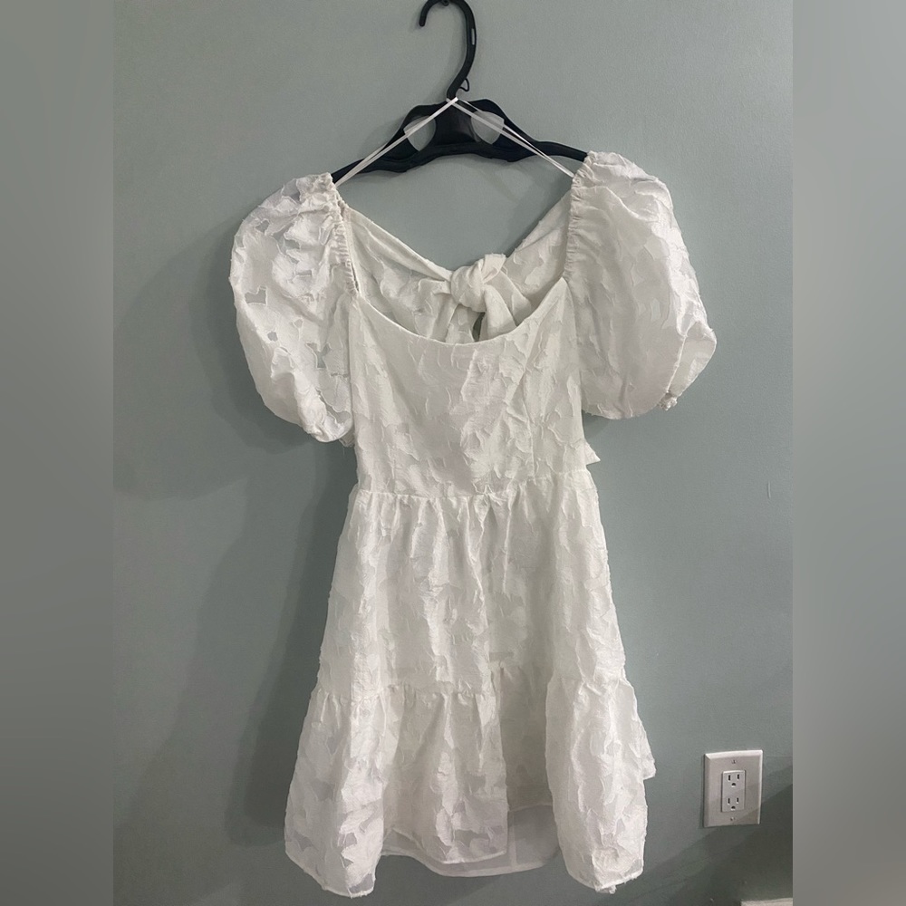 NWT Honey white mini dress